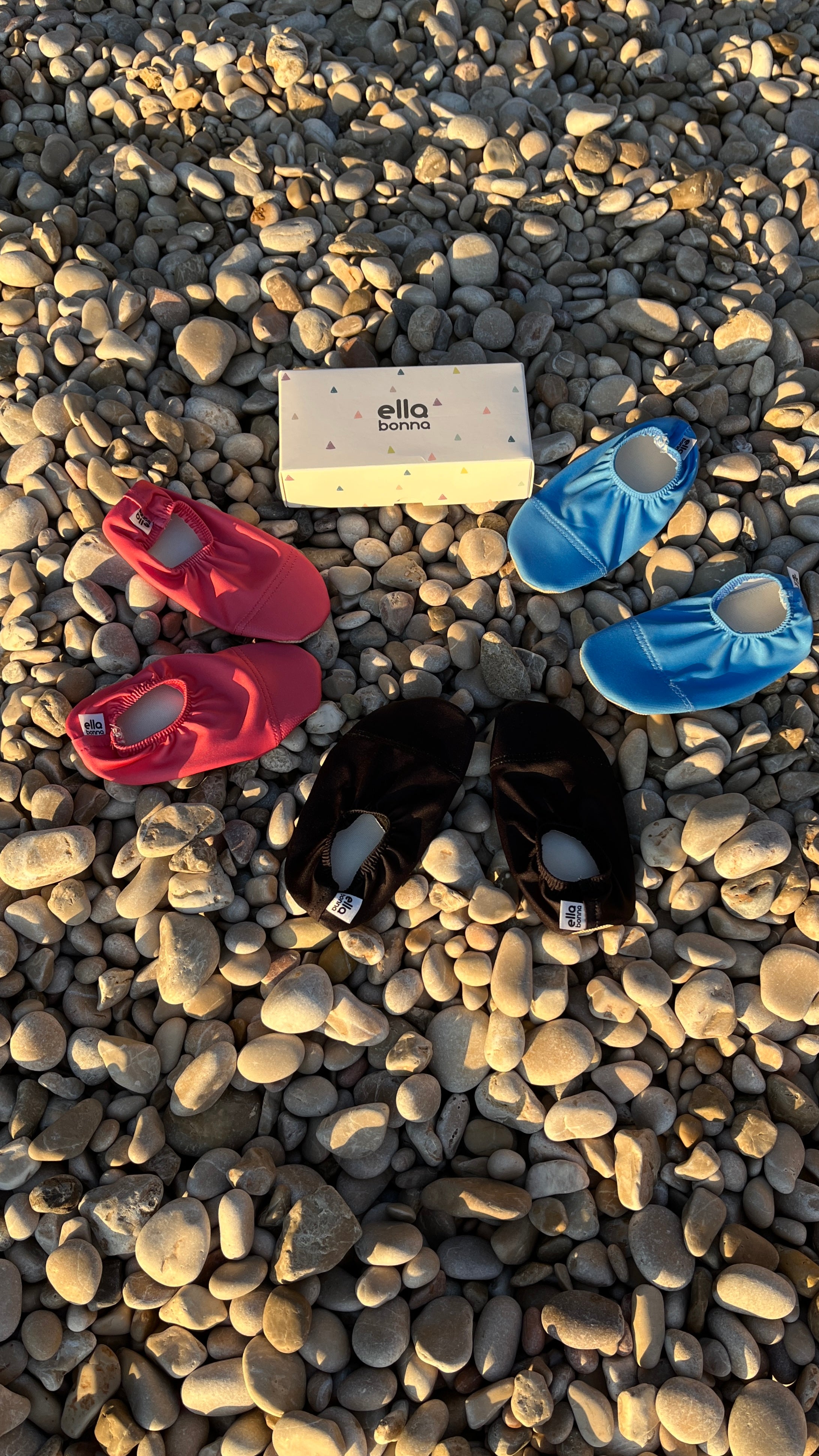 Kaydırmaz Taban Unisex Çocuk Deniz Havuz Ayakkabısı 3'lü Ekonomik Set Siyah-Mavi-Pembe