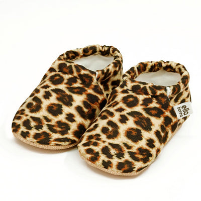 Renk_Leopar | Ella Bonna Desenli Bebek Patiği – Leopar