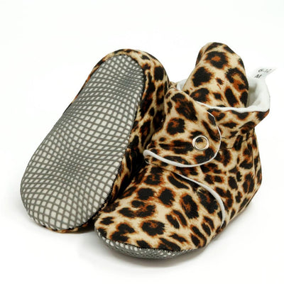 Renk_Leopar | Ella Bonna Organik Pamuk Bebek Pandufu – Leopar